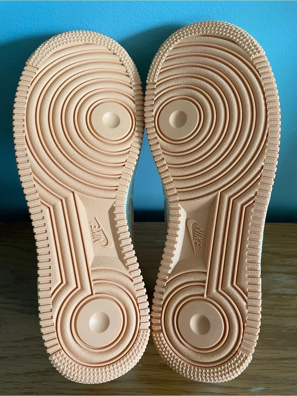 Nike Air Force Jute Weave Coconut Milk Copper Moon IB7944-113 Womens 8.5 NEW